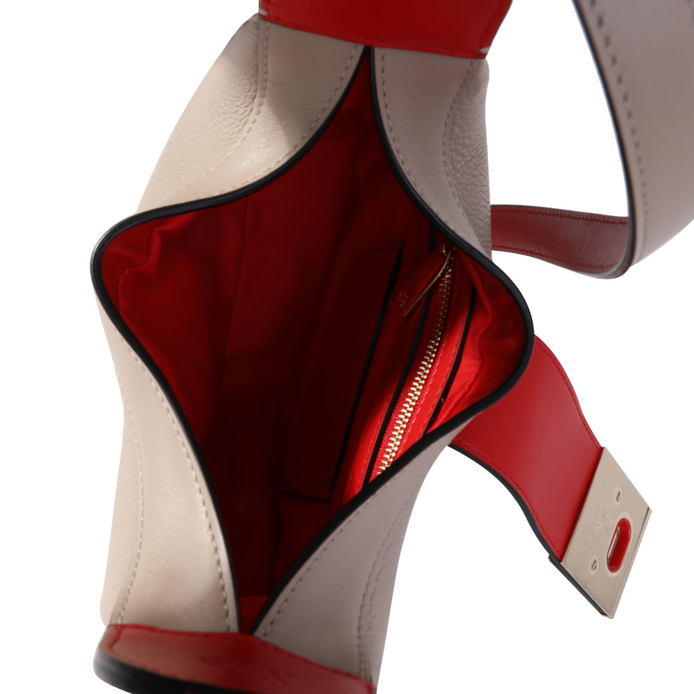 Christian Louboutin Fève Grained Calfskin Carasky Mini Bag - Picture 6 of 8